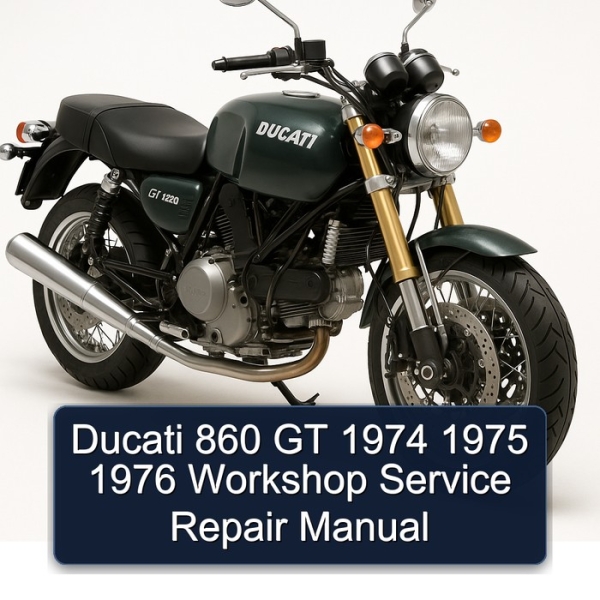 Ducati 860 GT 1974 1975 1976 Workshop Service Repair Manual