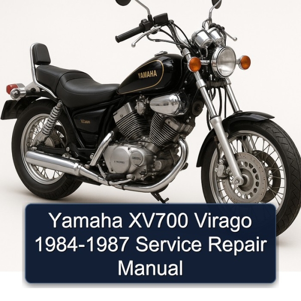 Yamaha XV700 Virago 1984-1987 Service Repair Manual
