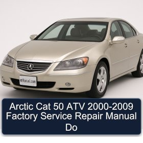 Arctic Cat 50 ATV 2000-2009 Factory Service Repair Manual Do