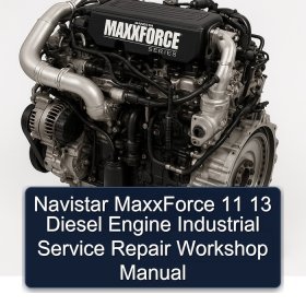 Navistar MaxxForce 11 13 Diesel Engine Industrial Service Repair Workshop Manual
