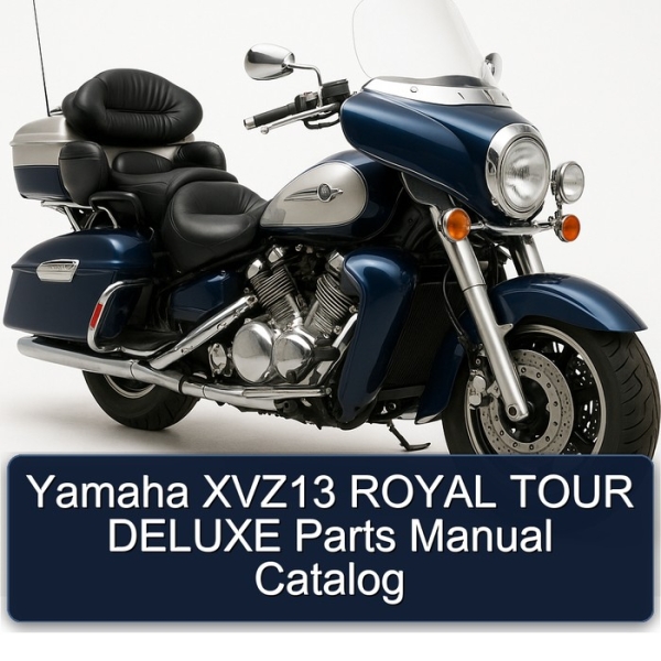 Yamaha XVZ13 ROYAL TOUR DELUXE Parts Manual Catalog