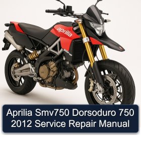 Aprilia Smv750 Dorsoduro 750 2012 Service Repair Manual