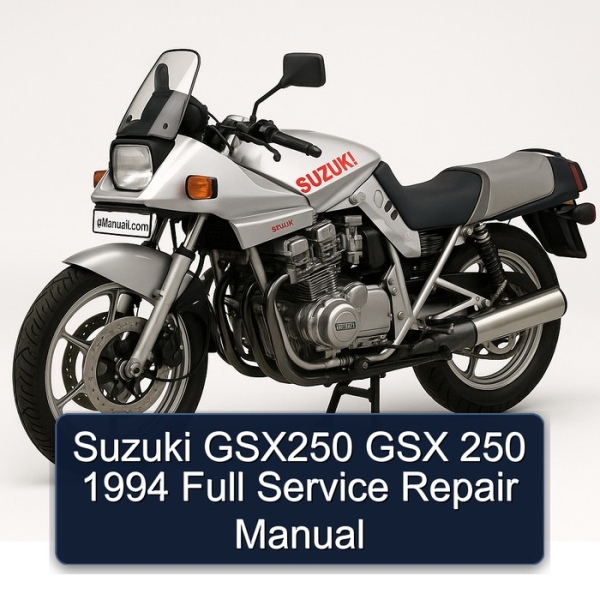 Suzuki GSX250 GSX 250 1994 Full Service Repair Manual