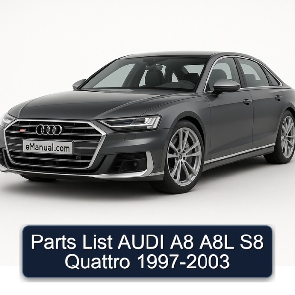 Parts List AUDI A8 A8L S8 Quattro 1997-2003