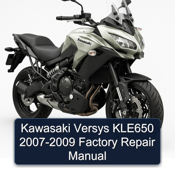 Kawasaki Versys KLE650 2007-2009 Factory Repair Manual