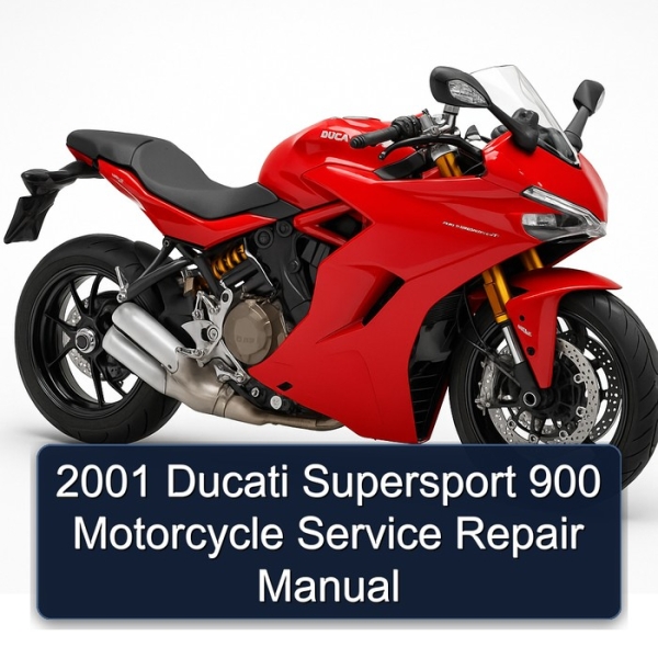 2001 Ducati Supersport 900 Motorcycle Service Repair Manual