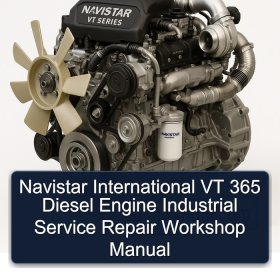 Navistar International VT 365 Diesel Engine Industrial Service Repair Workshop Manual