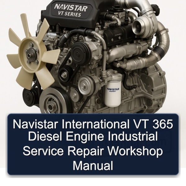 Navistar International VT 365 Diesel Engine Industrial Service Repair Workshop Manual