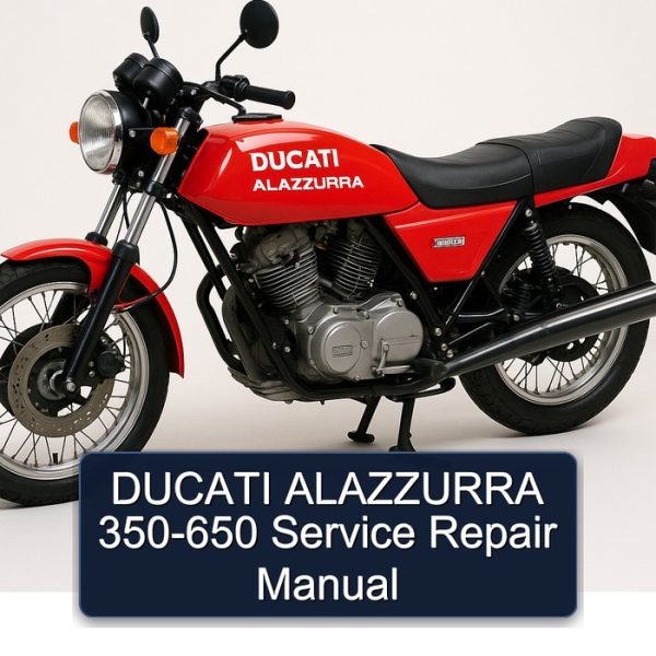 DUCATI ALAZZURRA 350-650 Service Repair Manual