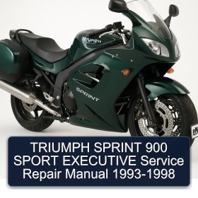 TRIUMPH SPRINT 900 SPORT EXECUTIVE Service Repair Manual 1993-1998