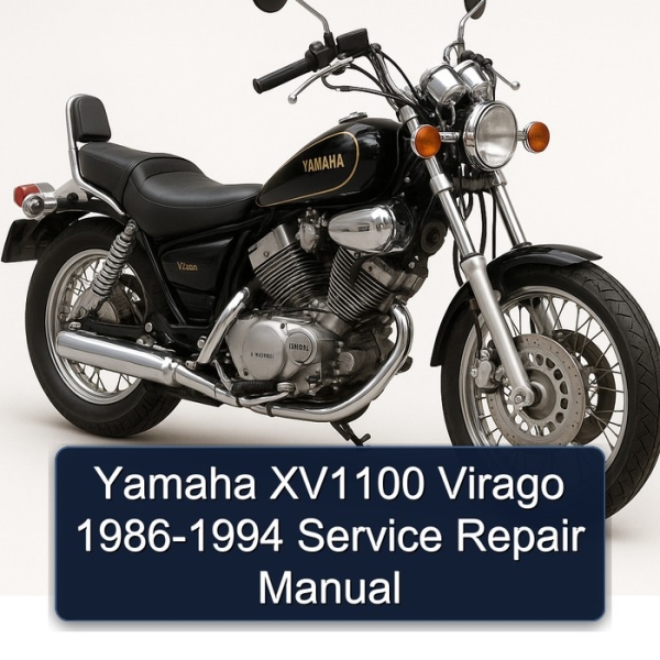 Yamaha XV1100 Virago 1986-1994 Service Repair Manual