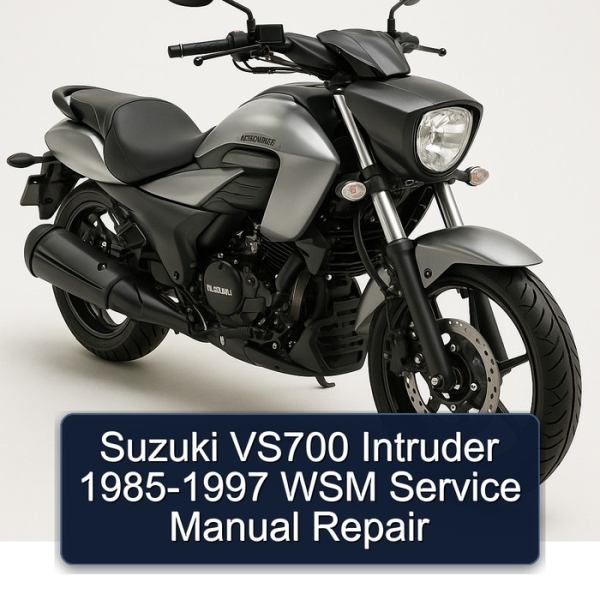 Suzuki VS700 Intruder 1985-1997 WSM Service Manual Repair