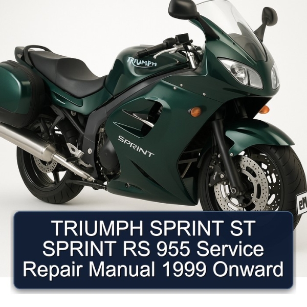 TRIUMPH SPRINT ST SPRINT RS 955 Service Repair Manual 1999 Onward