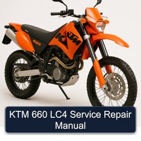 KTM 660 LC4 Service Repair Manual