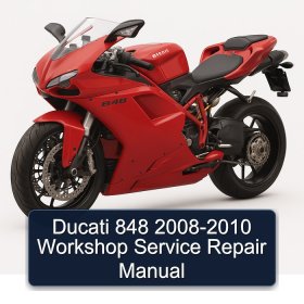 Ducati 848 2008-2010 Workshop Service Repair Manual