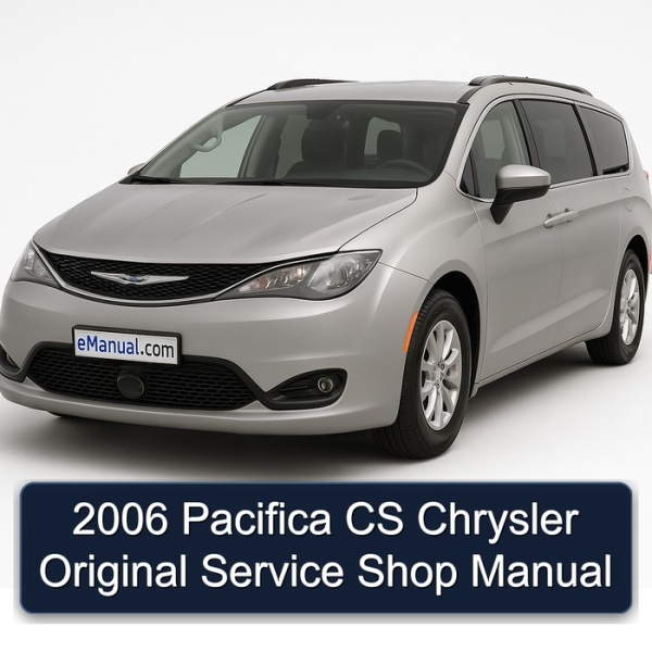 2006 Pacifica CS Chrysler Original Service Shop Manual