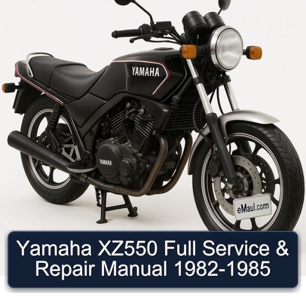 Yamaha XZ550 Full Service & Repair Manual 1982-1985