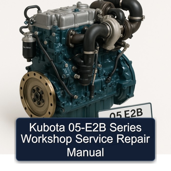 Kubota 05-E2B Series Workshop Service Repair Manual