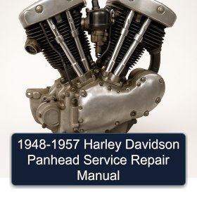 1948-1957 Harley Davidson Panhead Service Repair Manual
