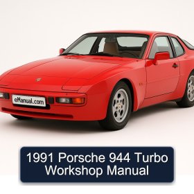 1991 Porsche 944 Turbo Workshop Manual