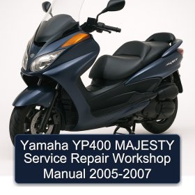 Yamaha YP400 MAJESTY Service Repair Workshop Manual 2005-2007