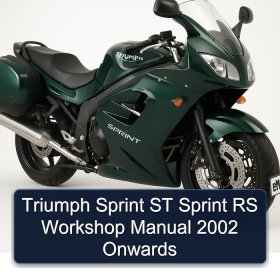 Triumph Sprint ST Sprint RS Workshop Manual 2002 Onwards