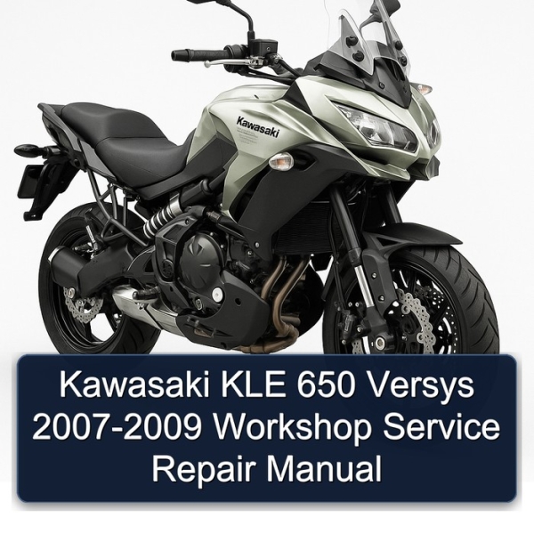 Kawasaki KLE 650 Versys 2007-2009 Workshop Service Repair Manual