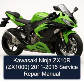 Kawasaki Ninja ZX10R (ZX1000) 2011-2015 Service Repair Manual
