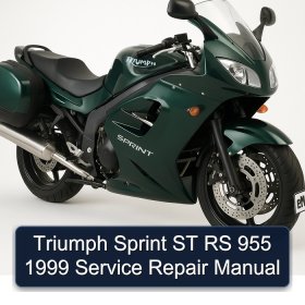Triumph Sprint ST RS 955 1999 Service Repair Manual
