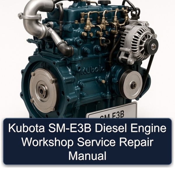 Kubota SM-E3B Diesel Engine Workshop Service Repair Manual