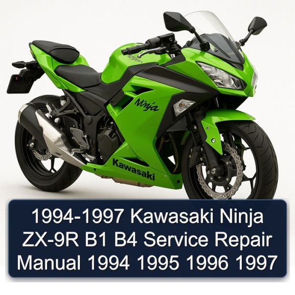 1994-1997 Kawasaki Ninja ZX-9R B1 B4 Service Repair Manual 1994 1995 1996 1997