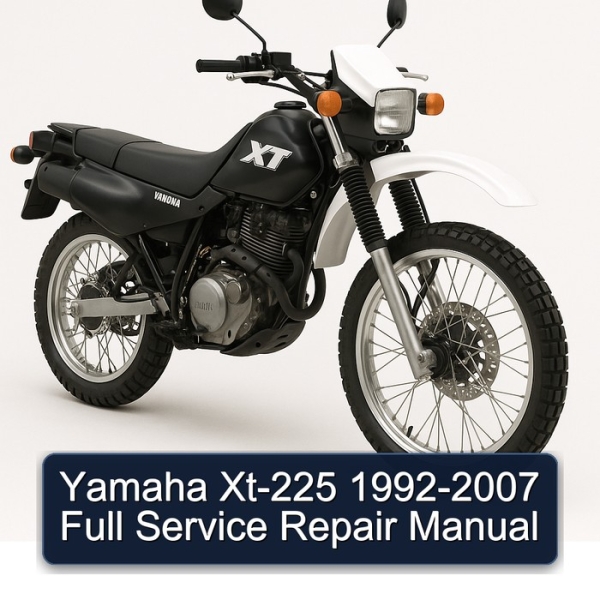 Yamaha Xt-225 1992-2007 Full Service Repair Manual