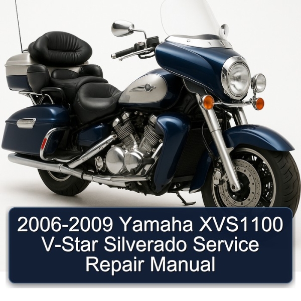 2006-2009 Yamaha XVS1100 V-Star Silverado Service Repair Manual