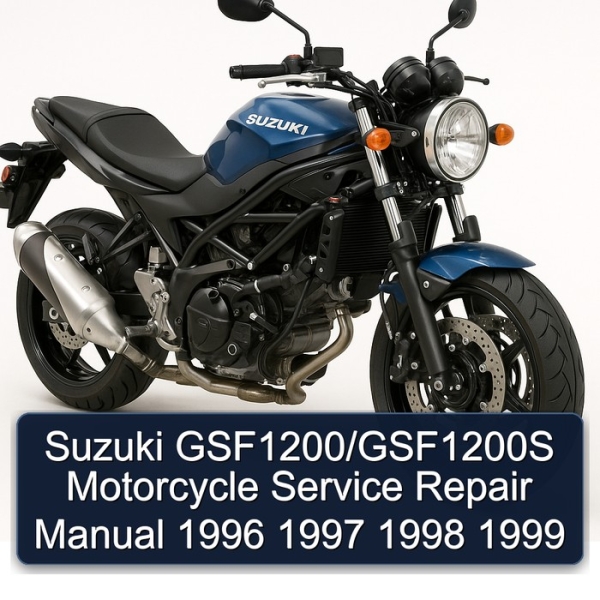 Suzuki GSF1200/GSF1200S Motorcycle Service Repair Manual 1996 1997 1998 1999