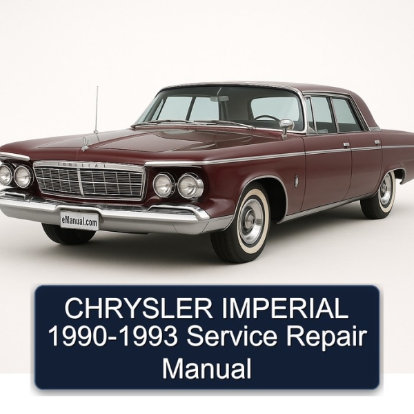 CHRYSLER IMPERIAL 1990-1993 Service Repair Manual