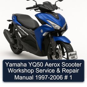Yamaha YQ50 Aerox Scooter Workshop Service & Repair Manual 1997-2006 # 1