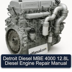 Detroit Diesel MBE 4000 12.8L Diesel Engine Repair Manual