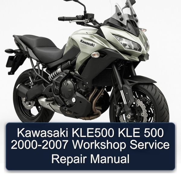 Kawasaki KLE500 KLE 500 2000-2007 Workshop Service Repair Manual