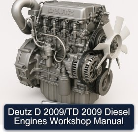 Deutz D 2009/TD 2009 Diesel Engines Workshop Manual