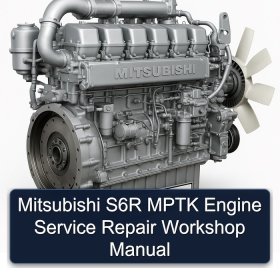 Mitsubishi S6R MPTK Engine Service Repair Workshop Manual