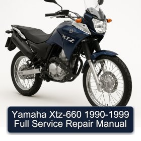 Yamaha Xtz-660 1990-1999 Full Service Repair Manual
