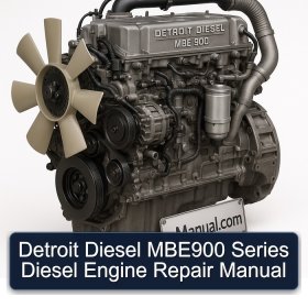 Detroit Diesel MBE900 Series Diesel Engine Repair Manual