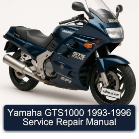 Yamaha GTS1000 1993-1996 Service Repair Manual