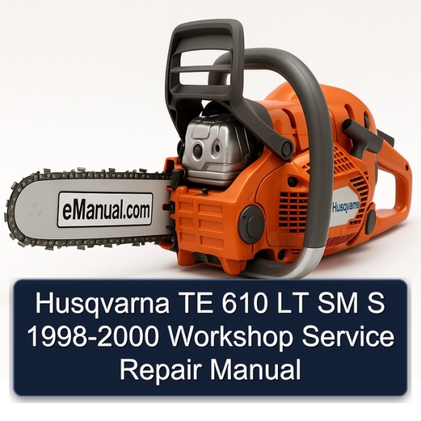 Husqvarna TE 610 LT SM S 1998-2000 Workshop Service Repair Manual