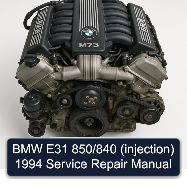 BMW E31 850/840 (injection) 1994 Service Repair Manual