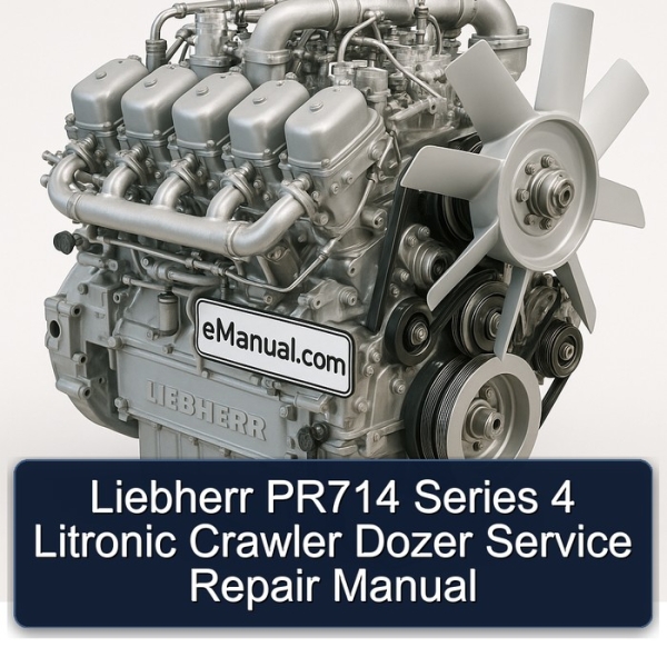 Liebherr PR714 Series 4 Litronic Crawler Dozer Service Repair Manual