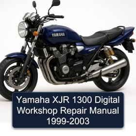 Yamaha XJR 1300 Digital Workshop Repair Manual 1999-2003