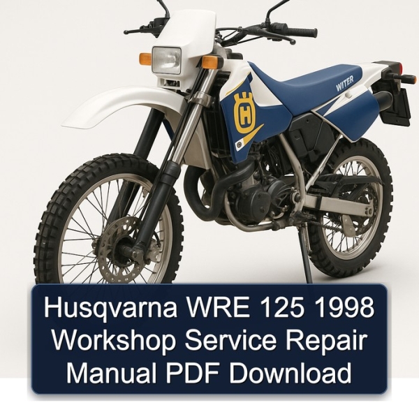 Husqvarna WRE 125 1998 Workshop Service Repair Manual PDF Download