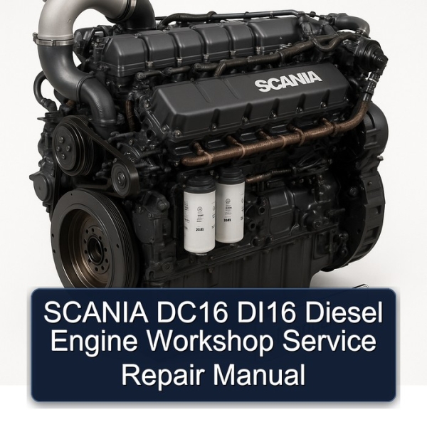 SCANIA DC16 DI16 Diesel Engine Workshop Service Repair Manual