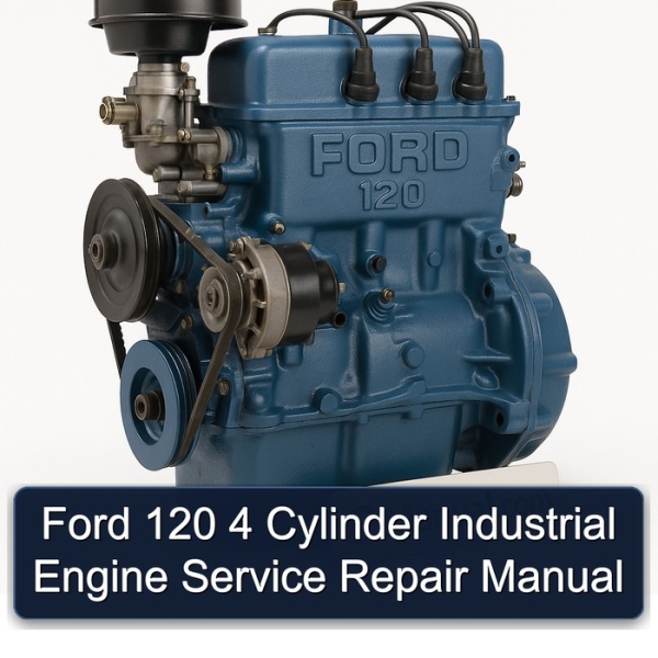 Ford 120 4 Cylinder Industrial Engine Service Repair Manual